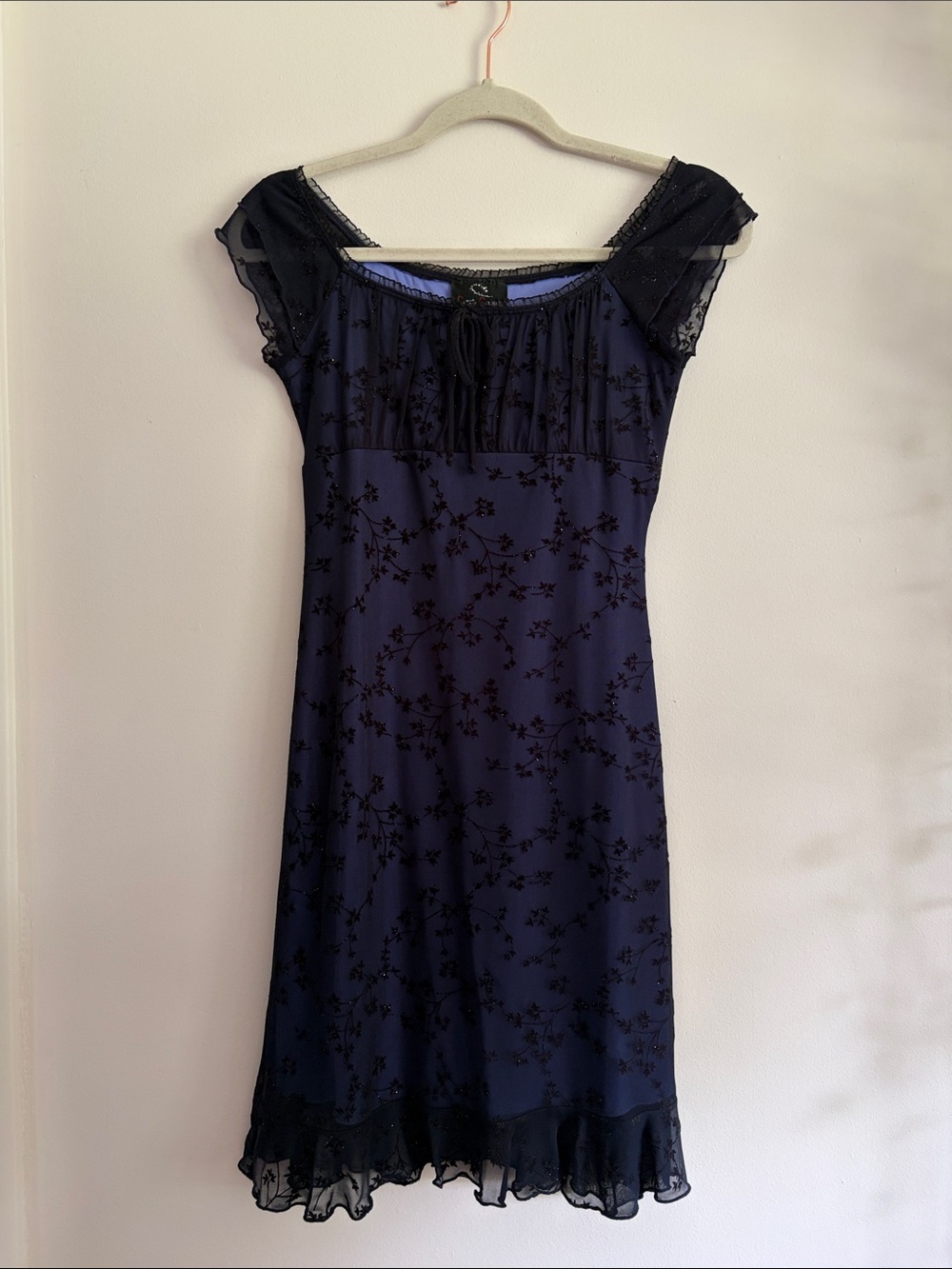Candy Rocket Y2K Black & Blue Dress